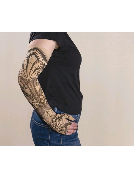 Gatsby Beige Sleeve and Gauntlet