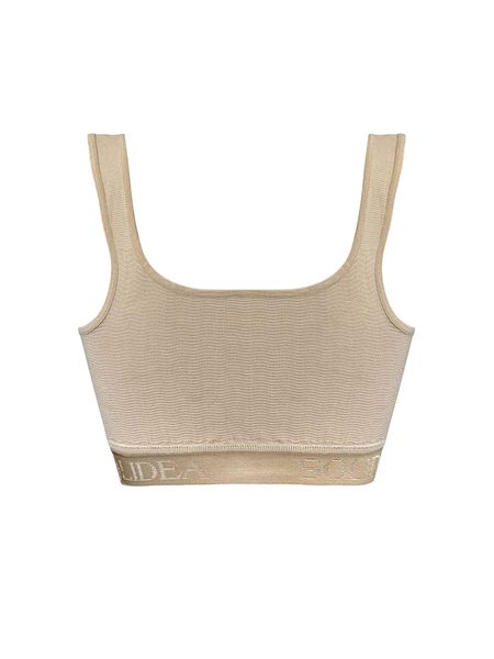 Silver Wave Skin Bra Reverse