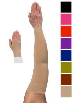 LympheDIVAS Solid Lymphoedema Sleeve and Gauntlet Set