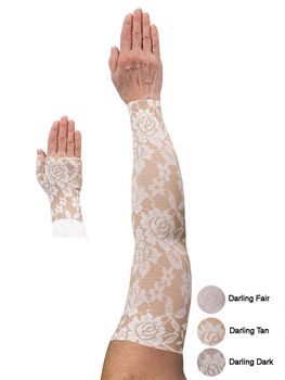 LympheDIVAS Darling Lymphoedema Sleeve and Gauntlet Set