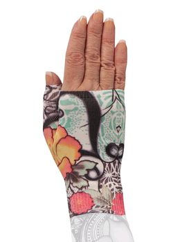 LympheDIVAS Tattoo Blossom Lymphoedema Gauntlet