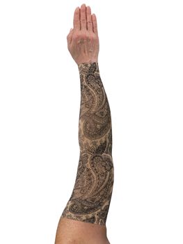 LympheDIVAS Black Paisley Lymphoedema Sleeve