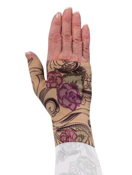 LympheDIVAS Begonia Lymphoedema Gauntlet