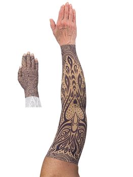 LympheDIVAS Athena Lymphoedema Sleeve and Glove Set