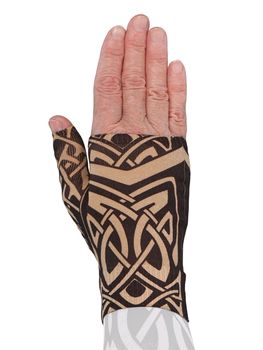 LympheDIVAS Celtic Lymphoedema Gauntlet