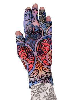 LympheDIVAS Birds of Paradise Lymphoedema Glove