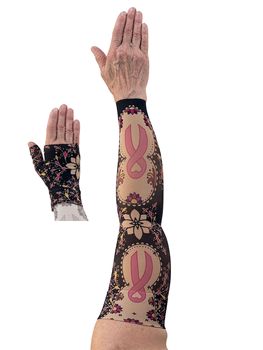 LympheDIVAS Thrive Lymphoedema Sleeve and Gauntlet Set