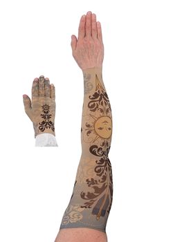 LympheDIVAS Celestial Lymphoedema Sleeve and Glove Set