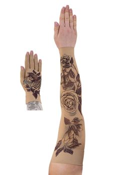 LympheDIVAS Juliet Lymphoedema Sleeve and Glove Set