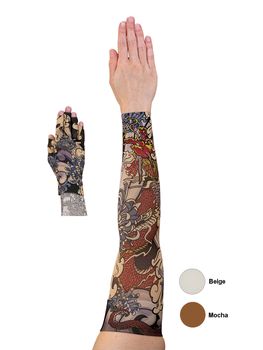 LympheDIVAS Dragons Lair Lymphoedema Sleeve and Glove Set